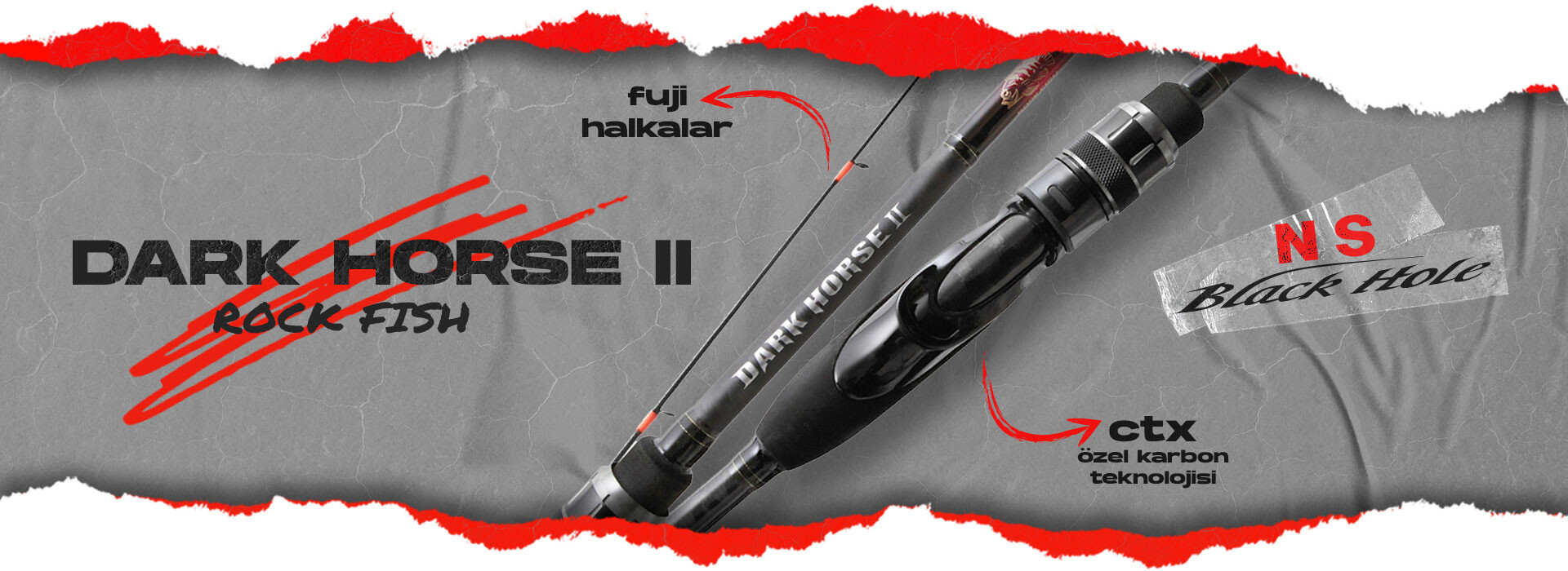NS Black Hole Dark Horse Rock Fish Serisi