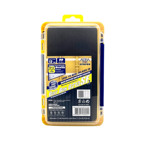 Alba Star Elite Çift Taraflı Ultra Thin Evalı Balıkçı Kutusu - 1
