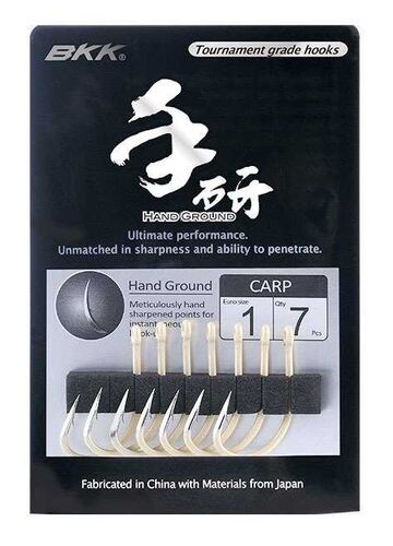 BKK Carp Hook Hand Ground Sazan İğnesi - 1