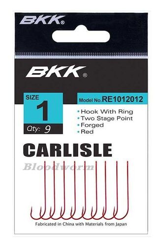 BKK Red Carlisle Bloodworm-R Kurt İğnesi - 1