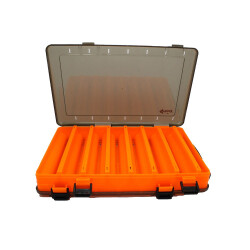 Captain 27x17 Cm 14 Gözlü Turuncu Maket Yem Kutusu - Captain