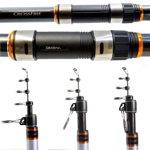 Daiwa Crossfire 420 Cm 100-250 Gr Teleskopik Surf Kamışı - 2