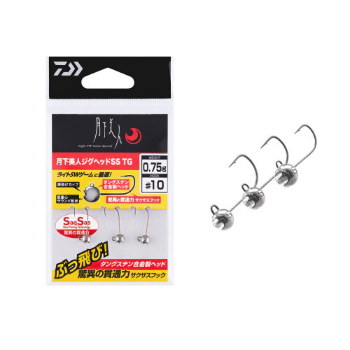 Daiwa Gekkabijin SS TG Aji Jig Head - 1