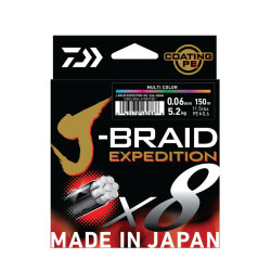 Daiwa J-Braid Expedition Smash Orange 150 M İp Misina - Daiwa