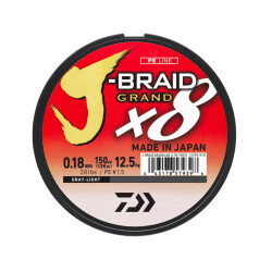 Daiwa J-Braid Grand 8B 135 M Grey İp Misina - 1