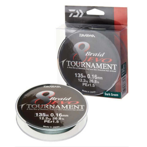 Daiwa Tournament 8B Evo Dark Green 300 M İp Misina - 1