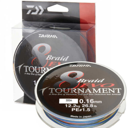 Daiwa Tournament 8B Evo Multi Color 300 M İp Misina - 1