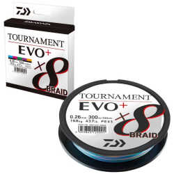 Daiwa Tournament EVO+ 8B 300 Mt. Multicolor İp Misina - Daiwa