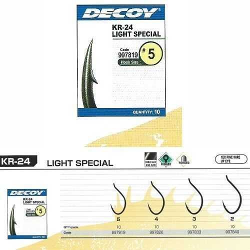Decoy KR-24 Light Special Black Nickel Olta Kancası - 1