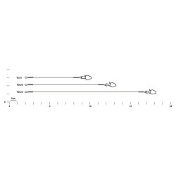 Decoy WL-02 Wire Short Klipsli Çelik Tel - 3