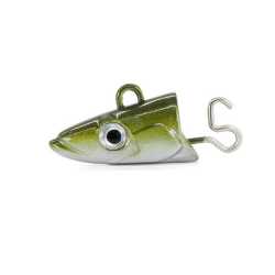 Fiiish Black Eel BE1102 BE1269 2 Tetes Plobbees Shallow 8gr Kaki Jighead - FIIISH