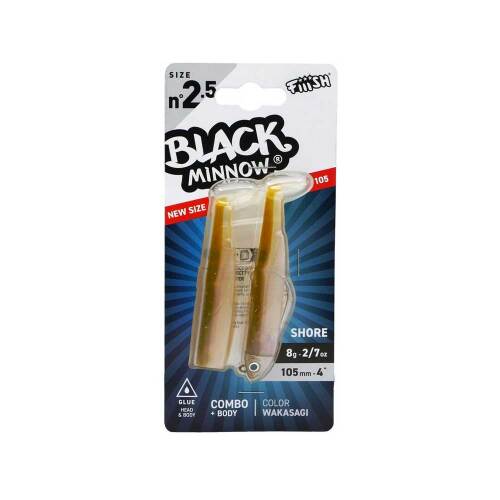 Fiiish Black Minnow BM1052.5 BM3044 Combo Shore 8 Gr Silikon Yem - Wakasagi - 2