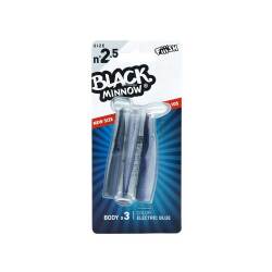 Fiiish Black Minnow BM1052.5 BM3052 3 Adet Gövde - Electric Blue - 2