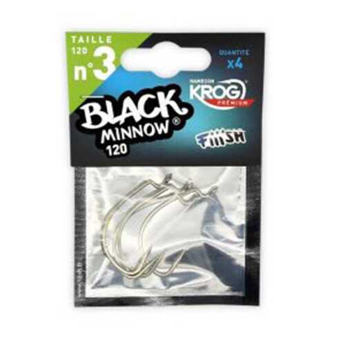 Fiiish Black Minnow BM1203 BM077 Offset Kanca - 1