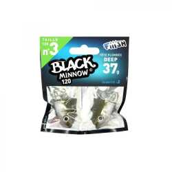 Fiiish Black Minnow BM1203 BM346 Deep 37gr Jig Head - Kaki - FIIISH