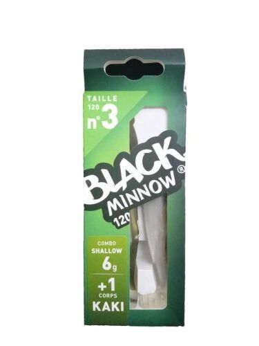 Fiiish Black Minnow BM120/3 BM639 Combo Shallow 6 Gr - Kaki - 1