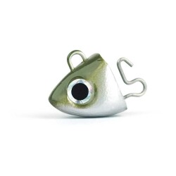 Fiiish Black Minnow BM140/4 BM788 Search 28gr Jig Head - Kaki - FIIISH