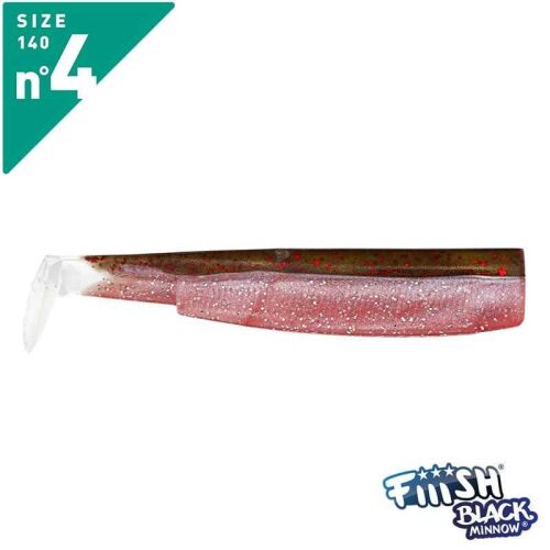 Fiiish Black Minnow BM140/4 BM203 3 Adet Govde - Rose - 1