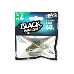 Fiiish Black Minnow BM140/4 BM347 Deep 60Gr Jig Head - Kaki - FIIISH