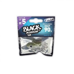 Fiiish Black Minnow BM160/5 BM206 Deep 90gr Jig Head - Kaki - FIIISH