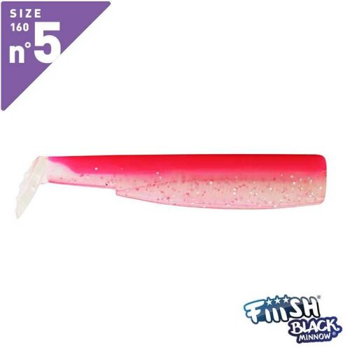 Fiiish Black Minnow BM160/5 BM359 3 Adet Gövde - Rose Fluo - 1