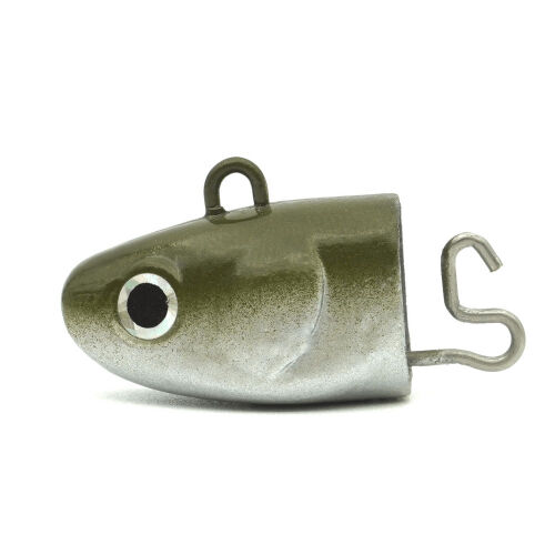 Fiiish Black Minnow BM200/6 BM1350 Extra Deep 240gr Jig Head - Khaki - 1
