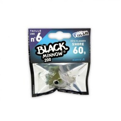 Fiiish Black Minnow BM200/6 BM160 Shore 60Gr Jig Head - Kaki - FIIISH