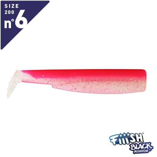 Fiiish Black Minnow BM200/6 BM361 2 Adet Gövde - Rose Fluo - 1