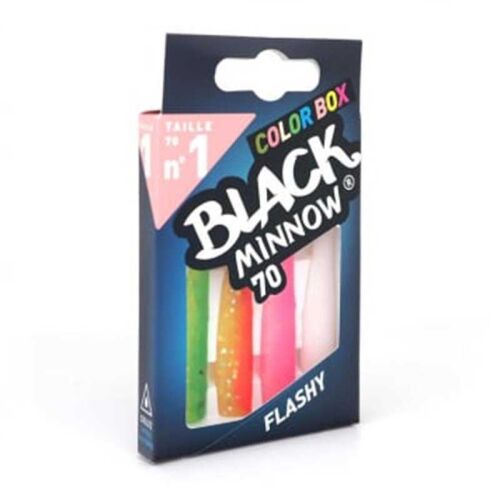 Fiiish Black Minnow BM70/1 BM632 4 Adet Gövde - Color Box Flashy - 1