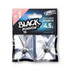 Fiiish Black Minnow BM701 BM766 Search 4,5gr Jig Head - Kaki - FIIISH