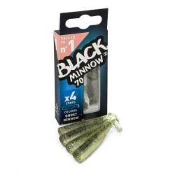 Fiiish Black Minnow BM70/1 BM768 4 Adet Gövde - Ghost Minnow - FIIISH