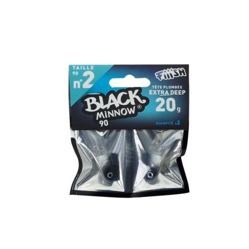 Fiiish Black Minnow BM90/2 BM930 Deep 20gr Jig Head - Blue - 1