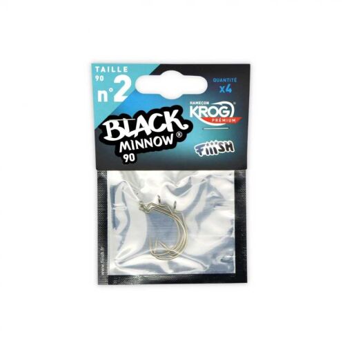 Fiiish Black Minnow BM90/2 BM147 Offset Kanca - 1