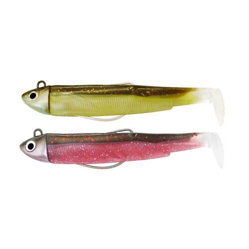 Fiiish Black Minnow BM902 BM3010 Combo Search 8 Gr Silikon Yem - Sparkling Brown-Pink - 1