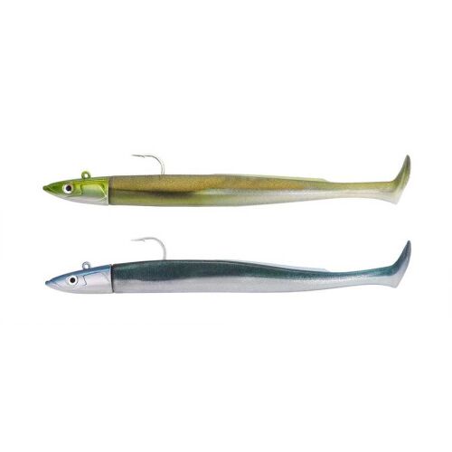 Fiiish Crazy Paddle Tail CPT150 CPT1226 Double Combo Off Shore 20 Gr Kaki-Blue - 1