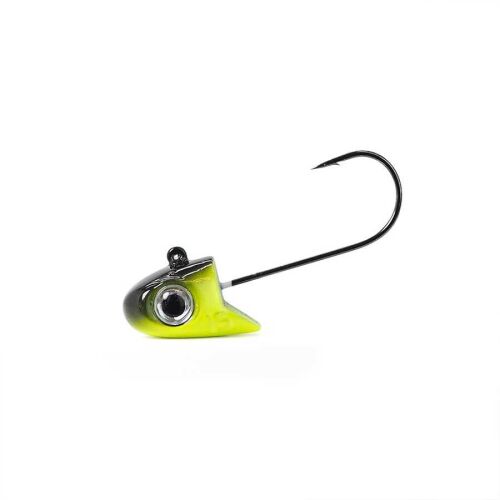 Fiiish Mud Digger MD90 / MD1466 15 Gr Fluo Yellow - Black Jighead - 1