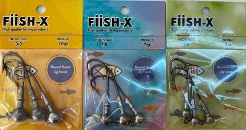 Fiish-X Jighead 4 - 7 - 10 Gr - 1