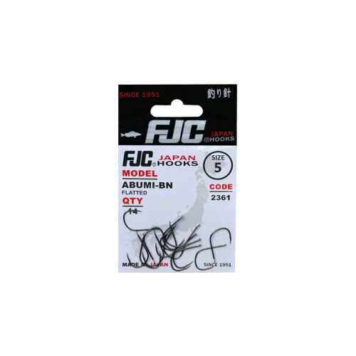 FJC Hooks 2361 Abumi Black Nickel İğne - 1