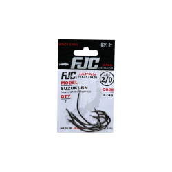FJC Hooks 4746 Suzuki Black Nickel İğne - FJC