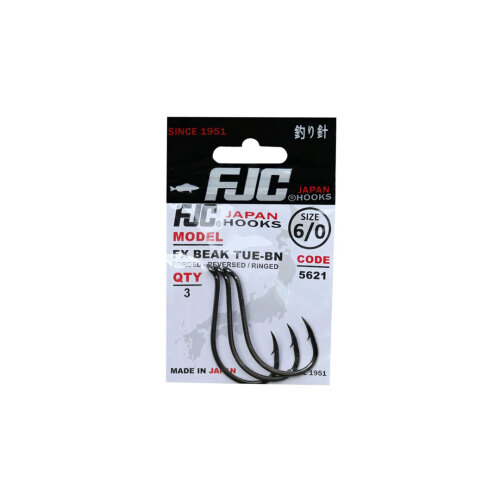 FJC Hooks 5621 FX Beak Tue Black Nickel İğne - 1