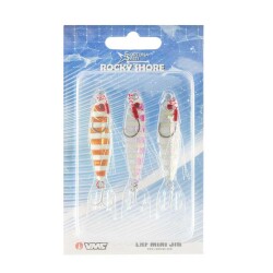 Fortuna Salti Rocky Shore Zebra 3 Adet Micro Jig - 1