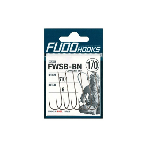 Fudo Keiryu W/Ring 6201 Black Nickel Olta İğnesi - 2