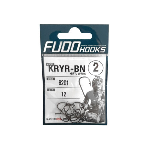 Fudo Keiryu W/Ring 6201 Black Nickel Olta İğnesi - 2