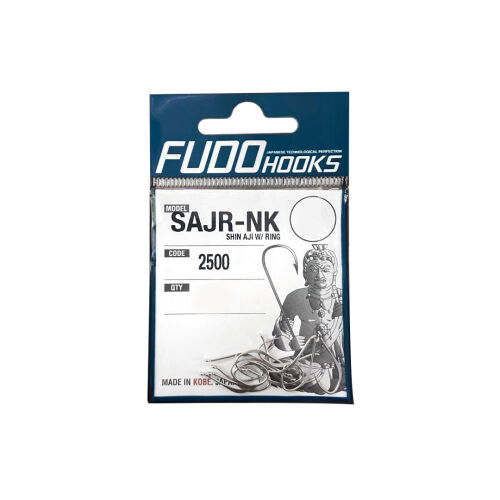 Fudo Shin Aji W/Ring 2500 Nickel Olta İğnesi - 2