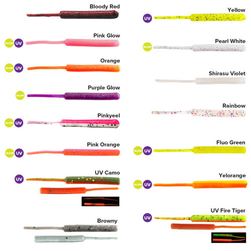 Fujin Baby Worm 5.2 Cm Floating LRF Silikonu - 1