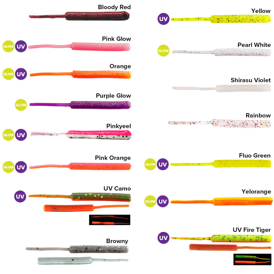 Fujin Baby Worm 5.2 Cm Floating LRF Silikonu - Fujin