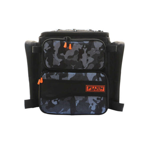 Fujin Black Camo Bag - Balıkçı Sırt Çantası - 5