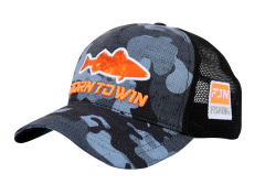 Fujin Black Camo Fish Balıkçı Şapkası - Fujin