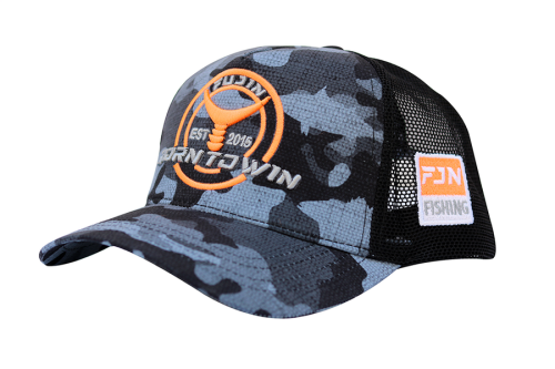 Fujin Black Camo Tuna Balıkçı Şapkası - 1