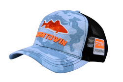 Fujin Blue Camo Fish Balıçı Şapkası - Fujin